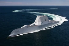 USS ZUMWALT MISSILE DESTROYER GLOSSY POSTER PICTURE PHOTO PRINT BANNER 11071