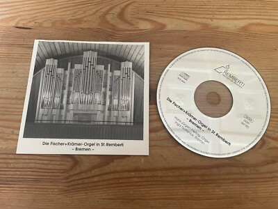 CD VA Fischer + Krämer Orgel in St.Remberti Bremen (12 Song) PRIVAT PRESS cb/cut