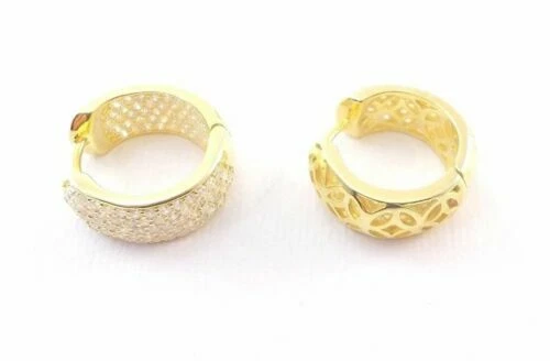 Orecchini di lusso con gemme in argento con pietra principale zircone zircone