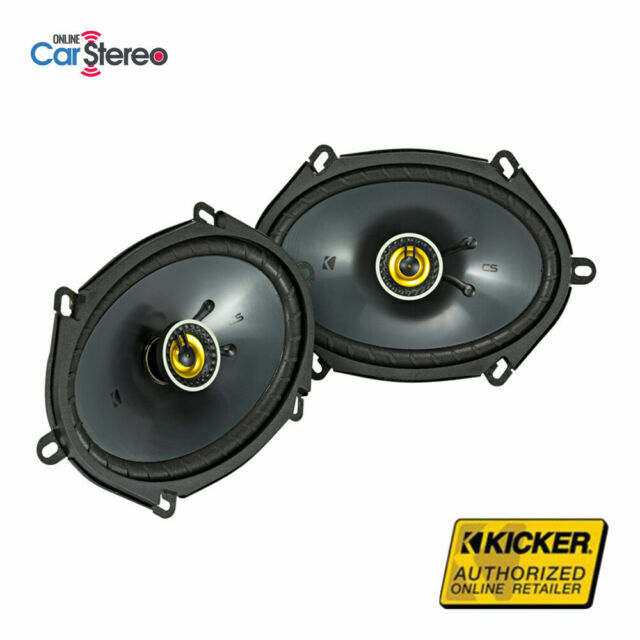 kicker coaxial speakers