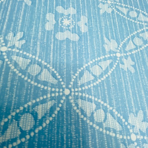 Brunschwig & Fils Rittenhouse 1905 Replica Wallpaper Blue White 20.5" W 11 Yds - Picture 3 of 12