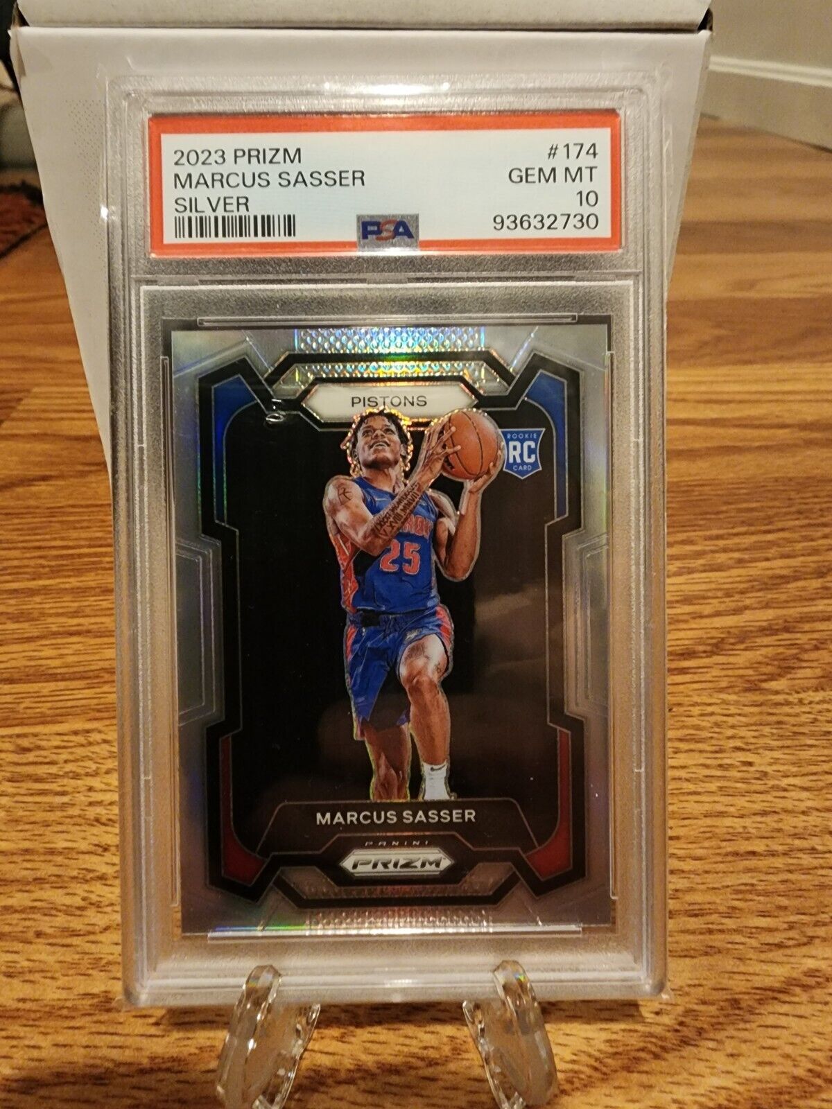 Marcus Sasser 2023 Prizm #174 Silver Price Guide - Sports Marcus Sasser 2023 Prizm #174 Silver Price Guide - Sports