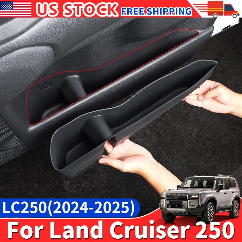 2024-2025 Toyota Land Cruiser 250 Prado LC250 Car Door Cup Holder Storage Pad