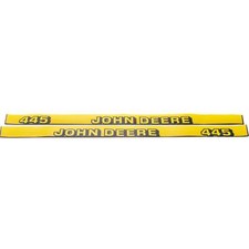 John Deere Hood Trim Decal Set - M130322 M130323 - Bjd195