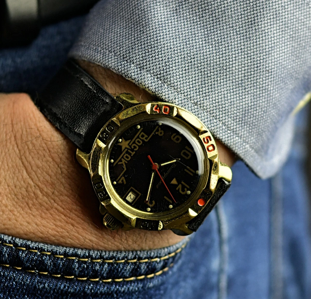 Russian commander watch outlet
