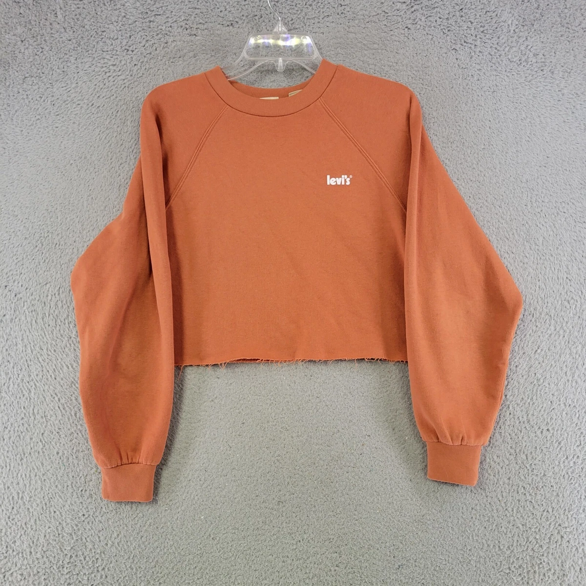 Levi's cropped sweater sale