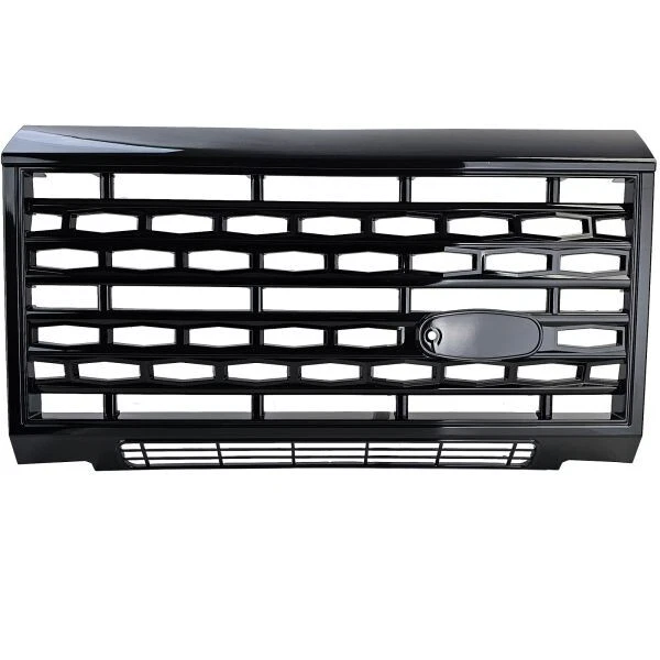 Griglia nera lucida adatta per Land Rover Defender LD 90 110 2007-2015 - Immagine 4 di 4