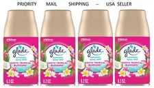 (4 Pack) Glade - Automatic Spray Refill - Exotic Tropical Blossoms - 6.2 oz