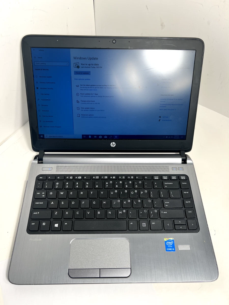 HP ProBook 8 GB RAM PC 500-749 GB Hard Drive Capacity Laptops
