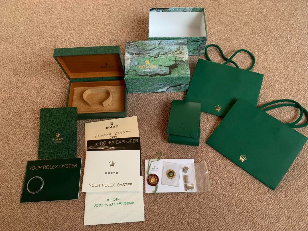 ROLEX Watch Box Case 68.00.08 Green Wood For Men From Japan