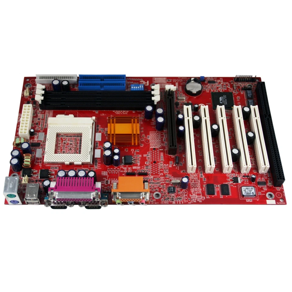 ATX Motherboard ISA Mainboard Computer Server,1 ISA Slot,Socket 370 Pentium 694X - Image 3 of 4