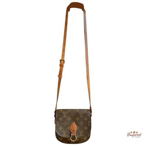 Authentic LOUIS VUITTON Vintage Saint Cloud PM Monogram Canvas Shoulder Bag  | eBay