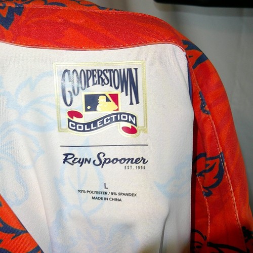Reyn Spooner Detroit Tigers MLB Hawaiian Shirt Cooperstown Collection L - Picture 3 of 3