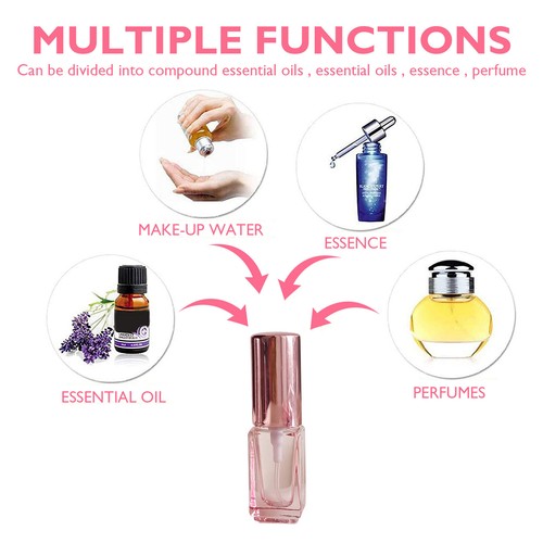 Glass Spray Bottle 20/30ML Refillable Atomizer Travel Mist Spray Perfume Bottle - Picture 8 of 11
