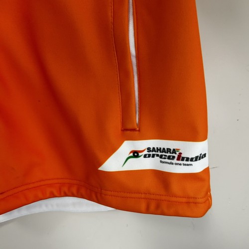 Sahara Force India 2013 Formula One Team Crew Jacket Size XXL White Orange - Picture 7 of 11