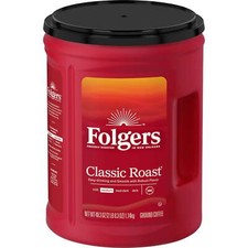 Folgers Classic Roast Ground Coffee, 40.3-Ounce, 9.6 Ounce  25.9 Ounce availabl
