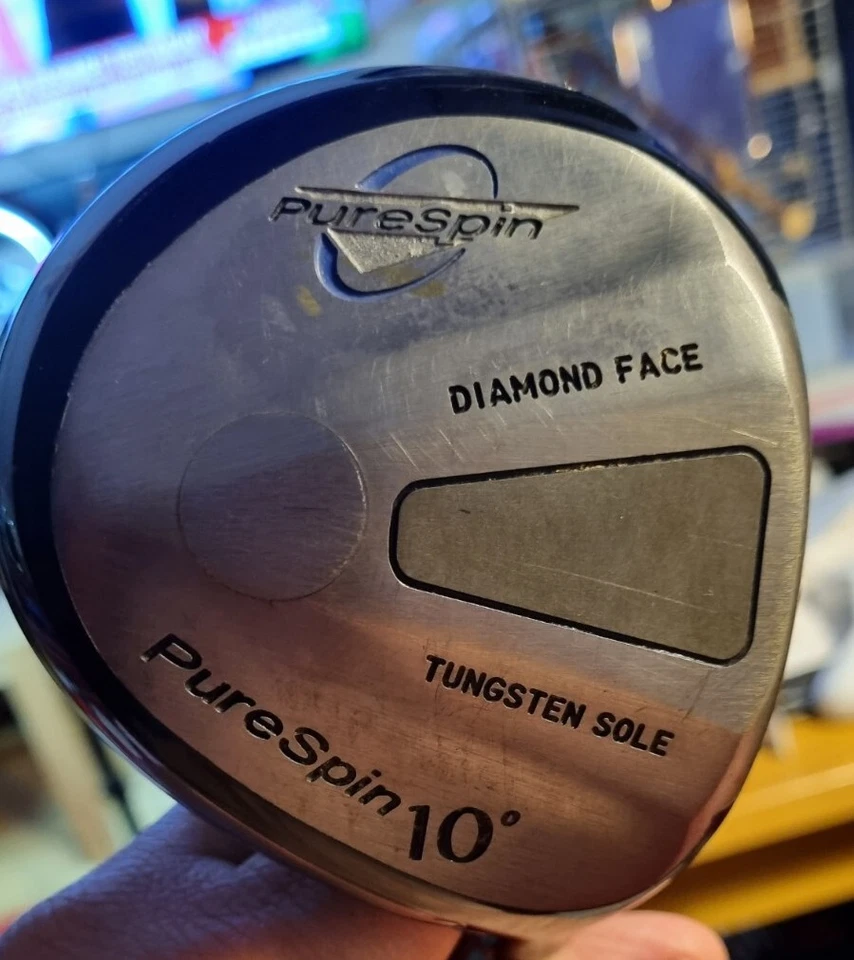 Pure Spin 10°, Driver, Diamond Face, Tungsten Sole, R/H, Men's, LC Polymer Shaft - Image 3 of 4