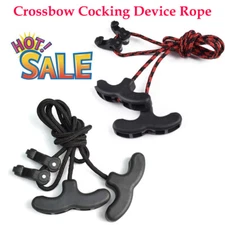 Archery Crossbow Rope Cocking Device String Aid Cocker Device Cross Bow Hunting