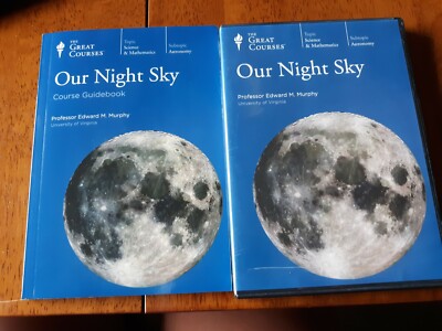 The Great Courses Our Night Sky 2-Disc DVD Lecture Series and Guidebook 