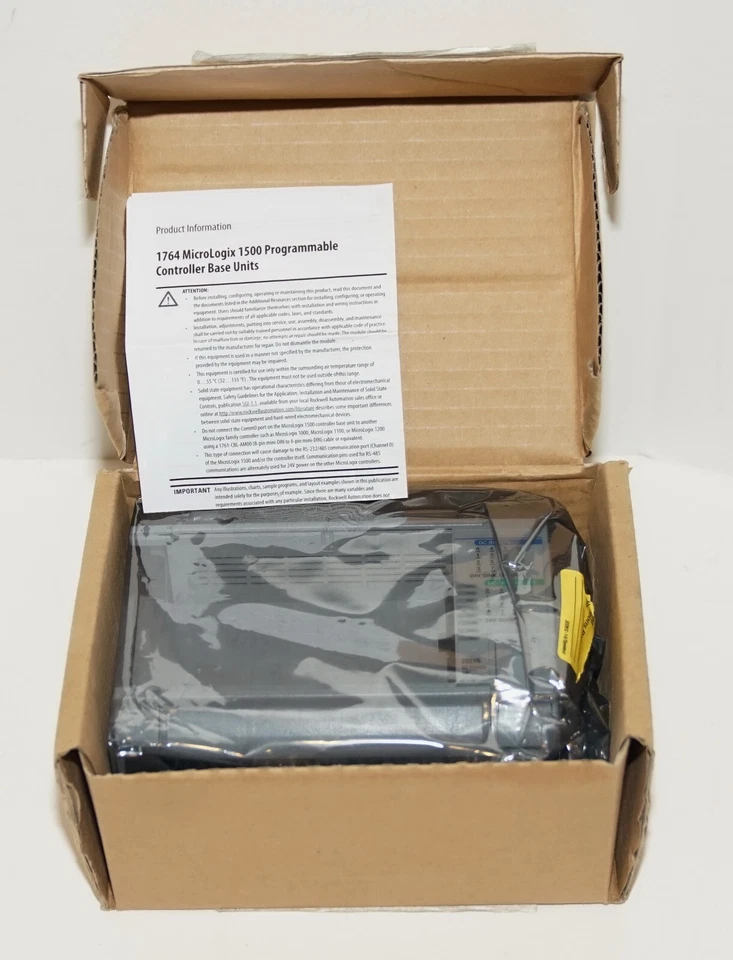 ALLEN BRADLEY 1764-28BXB SERIES B MICROLOGIX 1500 28 POINT FOR PARTS - Image 4 of 4