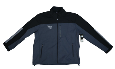 Tennessee Titans Ultra Game NFL Softshell Windproof Jacket Gray 