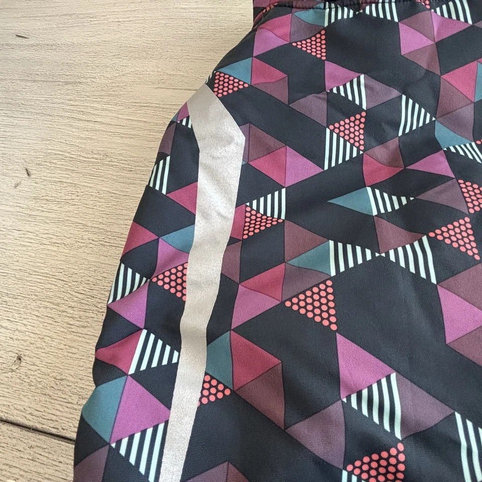 RC PETS Fleece Lined Dog Coat Jacket Multicolor Geometric Print 40-50 Pounds - Image 4 of 4