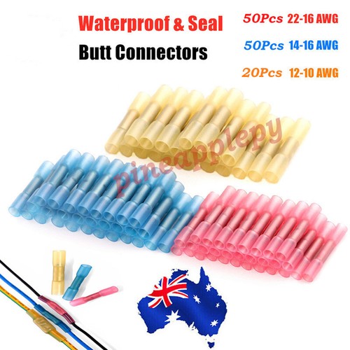 500PCS Marine Grade Heat Shrink Waterproof Electrical Butt Crimp Wire Connectors - Picture 20 of 34