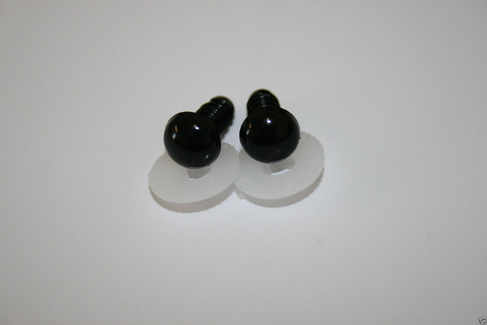 Crystal Plastic Safety Teddy Bear Eyes Inc Washers Soft Toy Making - Black 9mm Wysokiej jakości sprzedaż wysyłkowa