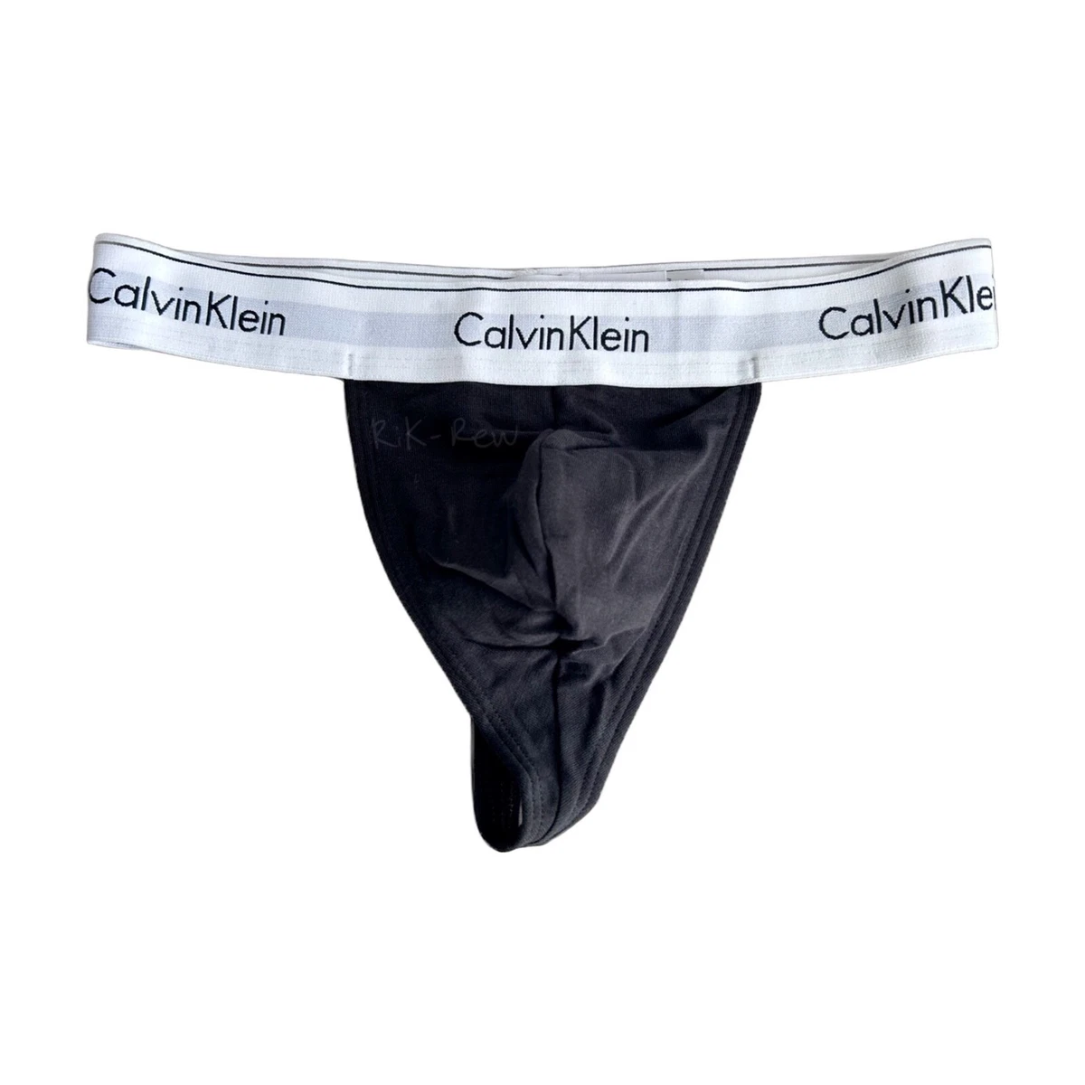 Klein Mens Modern Cotton Thong Size S Black | eBay