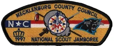 1997 Jamboree Mecklenburg County Council NC JSP Black Bdr (AR2009)