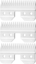 WAHFOX 3pcs Fast Feed Ceramic Blades for Oster Fast Feed Clipper Oster A5 Fast