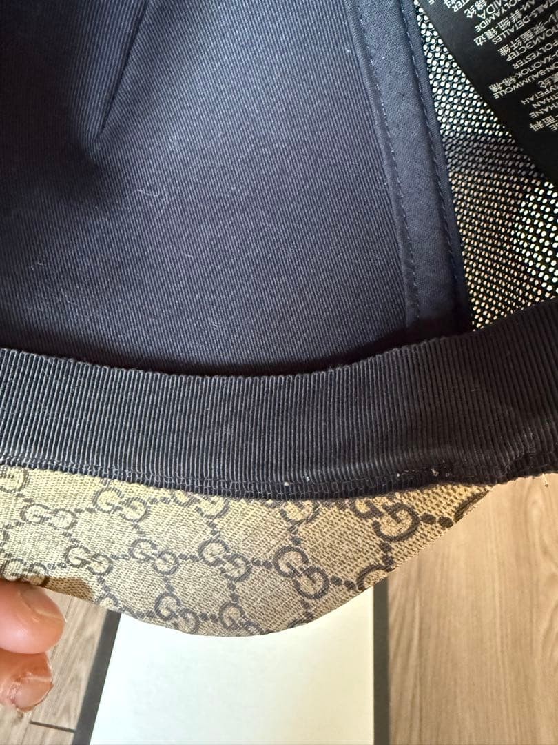 GUCCI GG Pattern Snake Design Hat - image 11