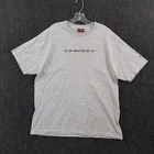 Vintage Oakley Shirt Men's XL Gray Heather Logo Graphic Tee Crewneck Basic