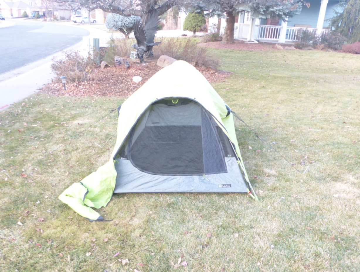 Nemo Espri LE 2 3-Season 2-Person Lightweight Hiking Camping Tent Green READ!