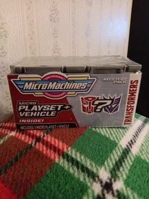   Micro Machines Micro Playset + Vehicle- Random Mystery Pack  Transformers  