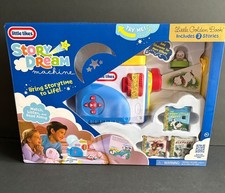 LITTLE TIKES STORY DREAM MACHINE PROJECTOR 3 BOOKS NEW IN BOX