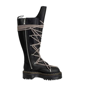 Rick Owens Dr.Martens 1B60 Quad Sole Pentalace Boot DM02E68110001