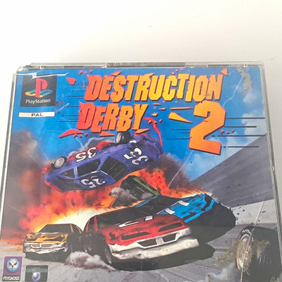 Psygnosis Destruction Derby 2 Sony PlayStation 1 PS1 PAL Rennspiel USK 6 1996