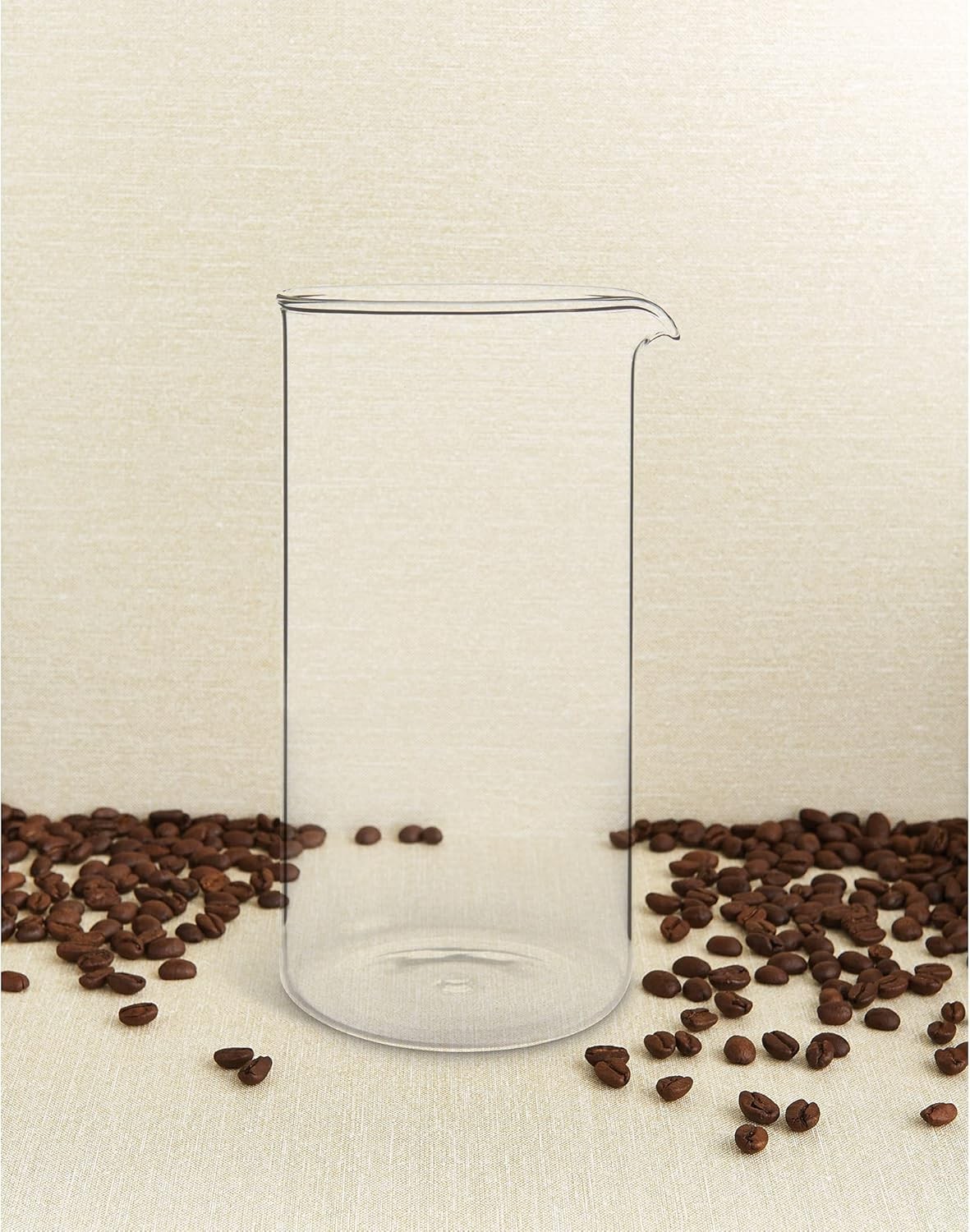 Fino 3-Cup Replacement Carafe, for 12-Ounce Stainless Steel 3-Cup, Glass 