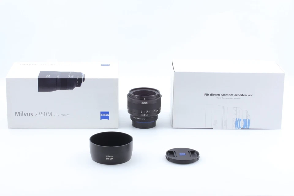 Milvus ZF.2 【TOP MINT in Box】 Zeiss Makro Planar 50mm f/2 T* Nikon F Lens... - Photo 3/4