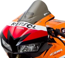 Zero Gravity Double Bubble Windscreen Smoke fits Honda CBR 600 2013-2024