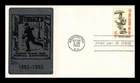 Dr Jim Stamps 5c City Mail Delivery Centennial Sarzin Metallic Cachet FDC