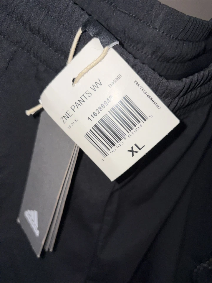 Pantalón Adidas ZNE Zero Negative Energy Negro Tejido con Puños para Hombres XL Nuevo con Etiquetas Foto 2 de 4