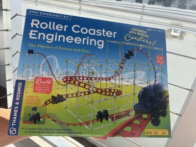 THAMES & KOSMOS STEM Roller Coaster Engineering Physics Kit 625417
