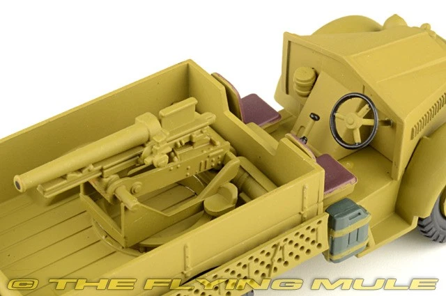 Atlas Editions 1:43 CS8 Field Tractor Italian Army w/65/17 Autocannon - Image 3 of 4