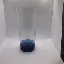Tupperware Sheerly Elegant Illusions Tumbler 16oz Blue Jewel Tone Acrylic Glass