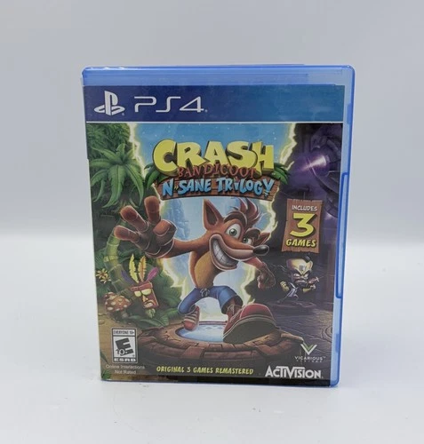 Crash Bandicoot N-Sane Trilogy - PlayStation 4 Standard Edition PS4 Very Good