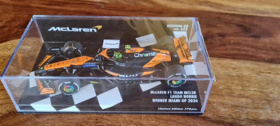 Minichamps LANDO NORRIS 2 STÜCK F1 MODELLE IN 1:43 NEU&OVP - Bild 2 von 4