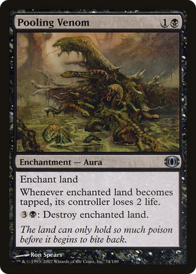 Pooling Venom (74) Future Sight MTG Magic the Gathering NM
