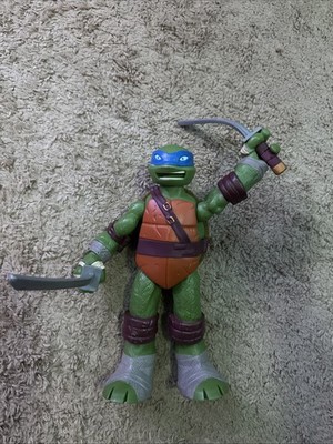2012 TMNT Teenage Mutant Ninja Turtles Viacom Talking Leonardo Figure Large 10 